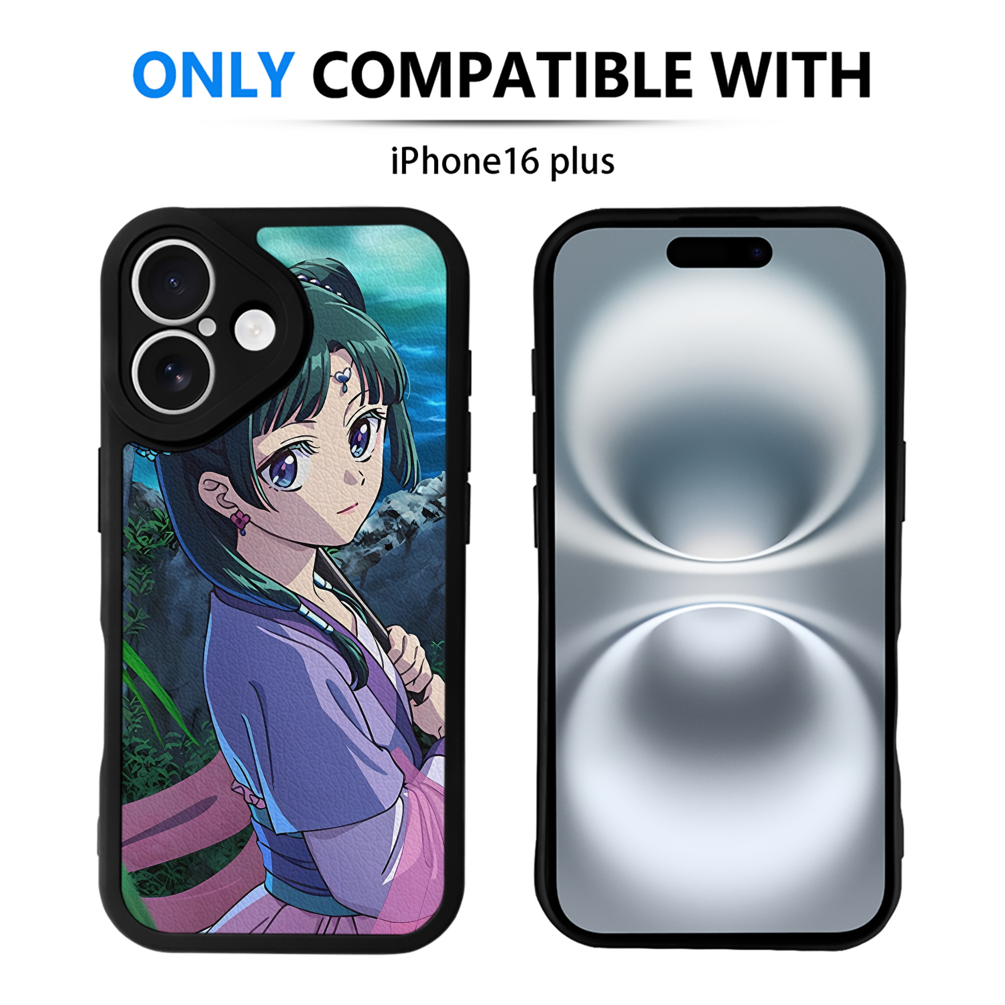 薬屋のひとりごと The Apothecary Diaries 【iPhone 16シリーズ対応】シリコンスマホケース（レザー調） 材質：シリコン